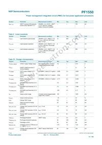 MC34PF1550A7EP Datasheet Page 14