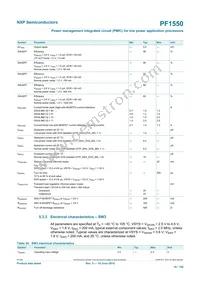 MC34PF1550A7EP Datasheet Page 18