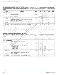 MC34PF3001A5EP Datasheet Page 20