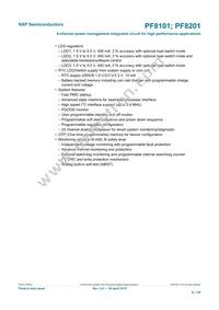 MC34PF8101A0EP Datasheet Page 9