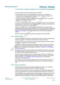 MC34PF8101A0EP Datasheet Page 16