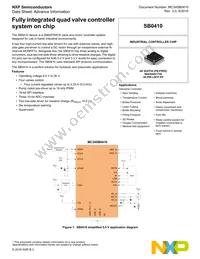 MC34SB0410AER2 Datasheet Cover