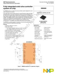 MC34SB0800AE Datasheet Cover