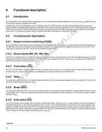 MC35XS3400DPNAR2 Datasheet Page 20