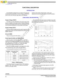 MC35XS3500PNAR2 Datasheet Page 20