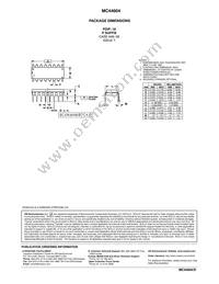 MC44604PG Datasheet Page 22