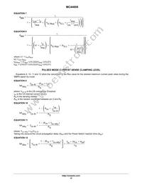 MC44608P100 Datasheet Page 10