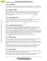 MC44BC375UEF Datasheet Page 12