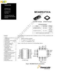 MC44BS373CAFCR2 Datasheet Cover