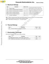 MC44BS374CAEF Datasheet Page 5