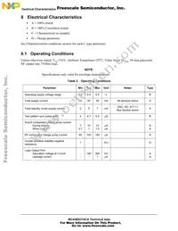 MC44BS374CAEF Datasheet Page 6