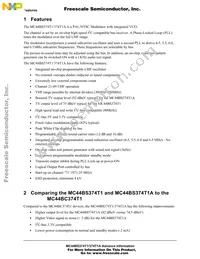 MC44BS374T1EF Datasheet Page 2