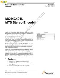 MC44C401LACR2 Datasheet Cover