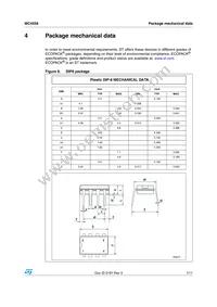 MC4558IPT Datasheet Page 7