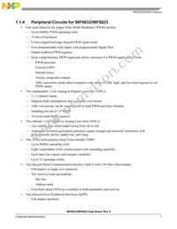 MC56F8023VLCR Datasheet Page 7