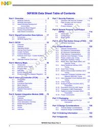 MC56F8036VLF Datasheet Page 4