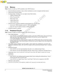 MC56F8156VFVE Datasheet Page 6