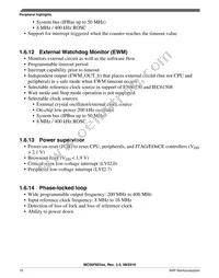 MC56F82316VLF Datasheet Page 10