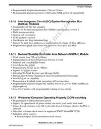 MC56F82728VLH Datasheet Page 11