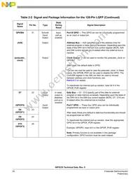 MC56F8335MFGE Datasheet Page 20