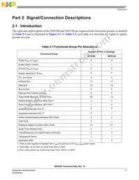 MC56F8346VFVER2 Datasheet Page 17