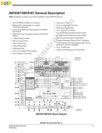 MC56F8367VVFE Datasheet Page 3