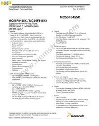 MC56F84553VLH Datasheet Cover