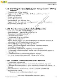 MC56F84553VLH Datasheet Page 11