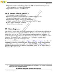 MC56F84565VLKR Datasheet Page 13