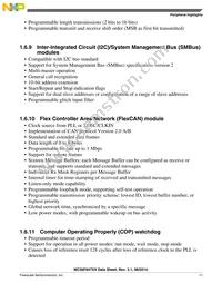 MC56F84769VLL Datasheet Page 11