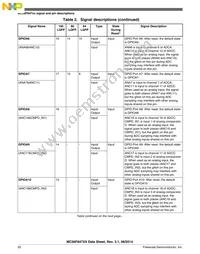 MC56F84769VLL Datasheet Page 20