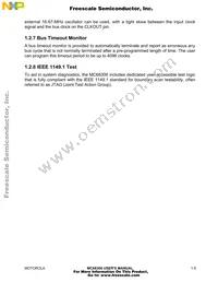 MC68306FC16B Datasheet Page 20