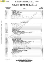 MC68340PV16VE Datasheet Page 6
