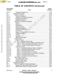MC68340PV16VE Datasheet Page 10