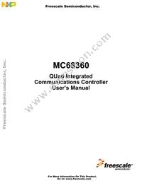 MC68360ZQ25L Cover