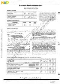 MC68882RC50A Datasheet Page 16