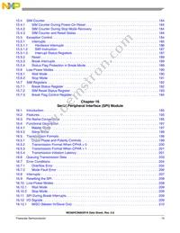 MC68908GR16VFJE Datasheet Page 15