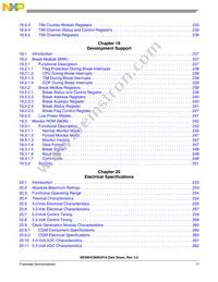 MC68908GR16VFJE Datasheet Page 17