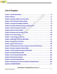 MC68908GZ8MFJE Datasheet Page 5