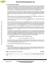 MC68CK331CAG16 Datasheet Page 23