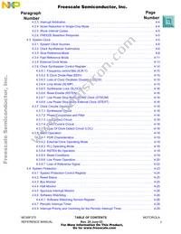 MC68F375MZP33R2 Datasheet Page 5