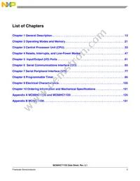 MC68HC11D0CFNE3R Datasheet Page 5