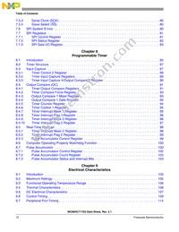 MC68HC11D0CFNE3R Datasheet Page 10