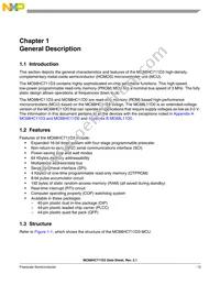 MC68HC11D0CFNE3R Datasheet Page 13