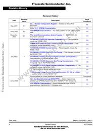 MC68HC11E0CFN2 Datasheet Page 4