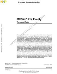 MC68HC11K1VFNE4 Datasheet Page 3