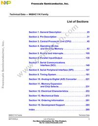 MC68HC11K1VFNE4 Datasheet Page 5