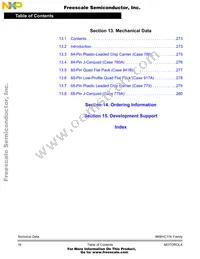 MC68HC11K1VFNE4 Datasheet Page 16