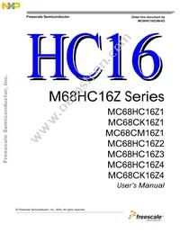 MC68HC16Z1MEH16 Datasheet Cover