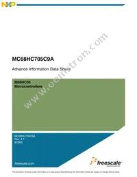 MC68HC705C9ACFBE Datasheet Cover